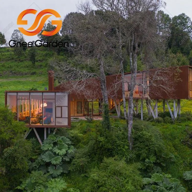 Corten stál veggklæðning