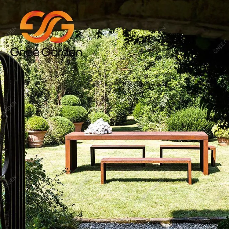 Weather Steel Urban Furniture