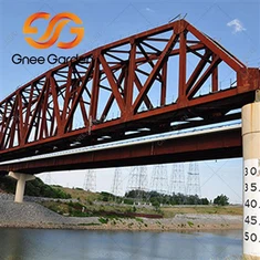 Corten Steel göngubrúin