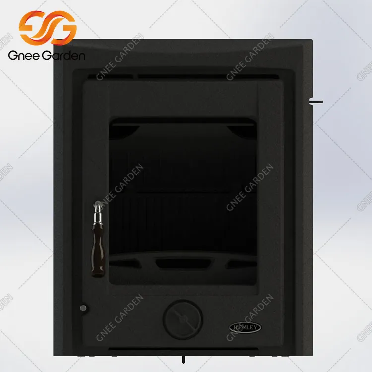 Steypujárns timburbrennari arinn