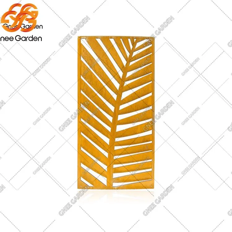 Corten   Garður   Skjár   Pallborð