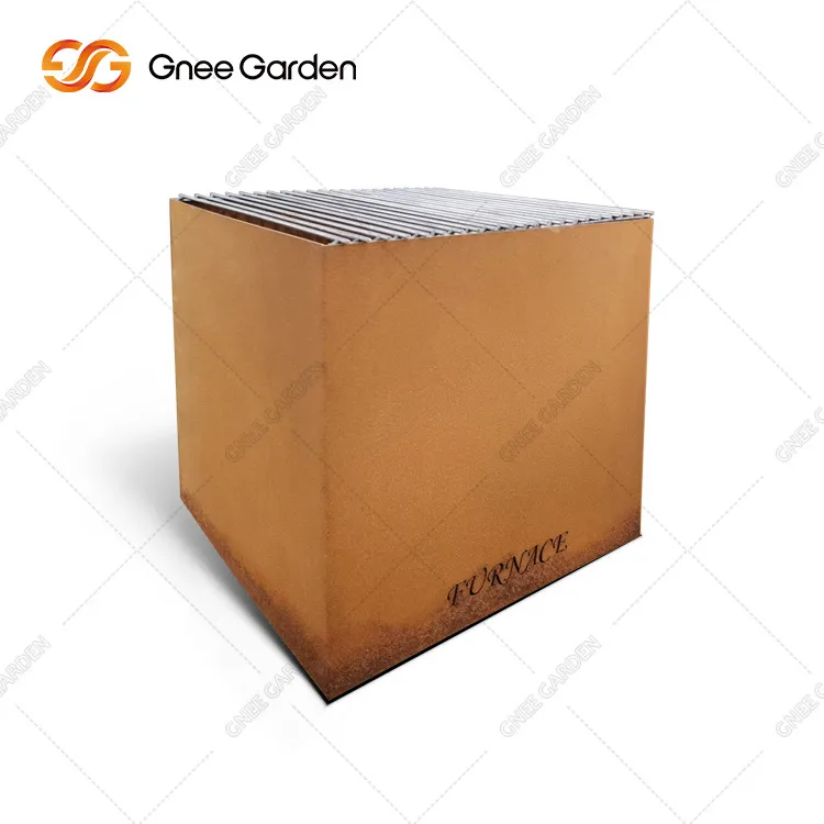 Corten nútíma hönnun stál eldgryfja fyrir bakgarð