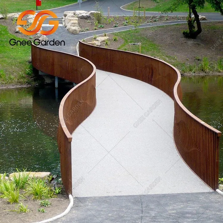 Corten Steel Foot Bridge