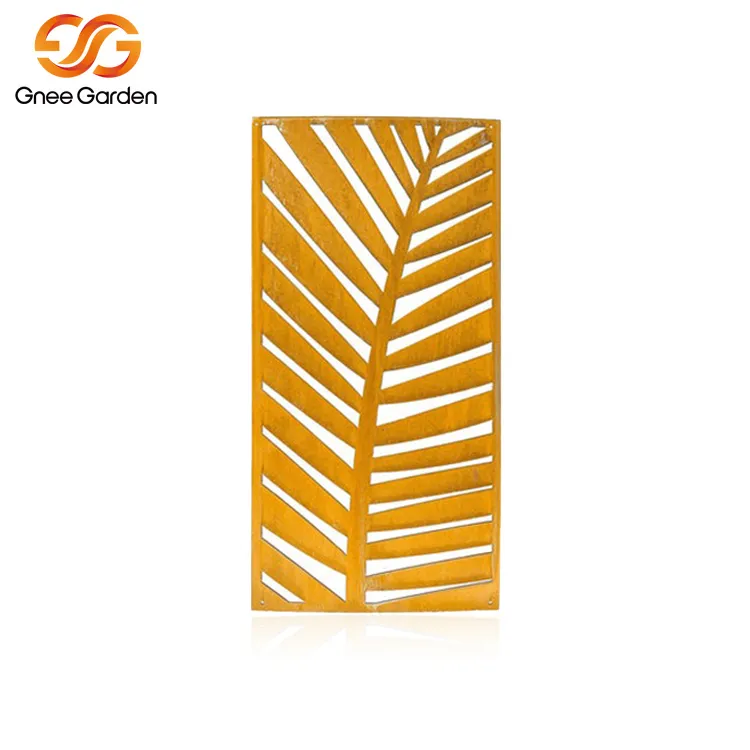 Corten Steel Garden Persónuverndarskjáir