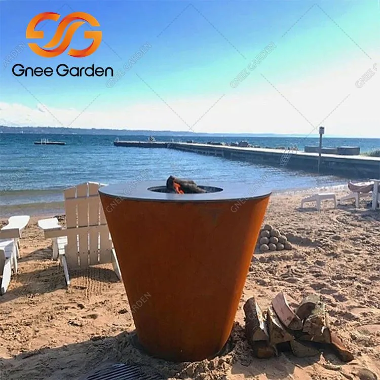 Corten Steel Grill Grill