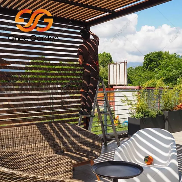 Corten Stál Hágæða Pergola fyrir úti