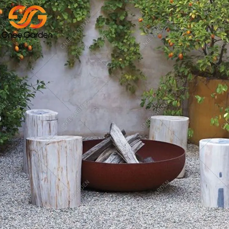 Corten Stál Viðarbrennsla