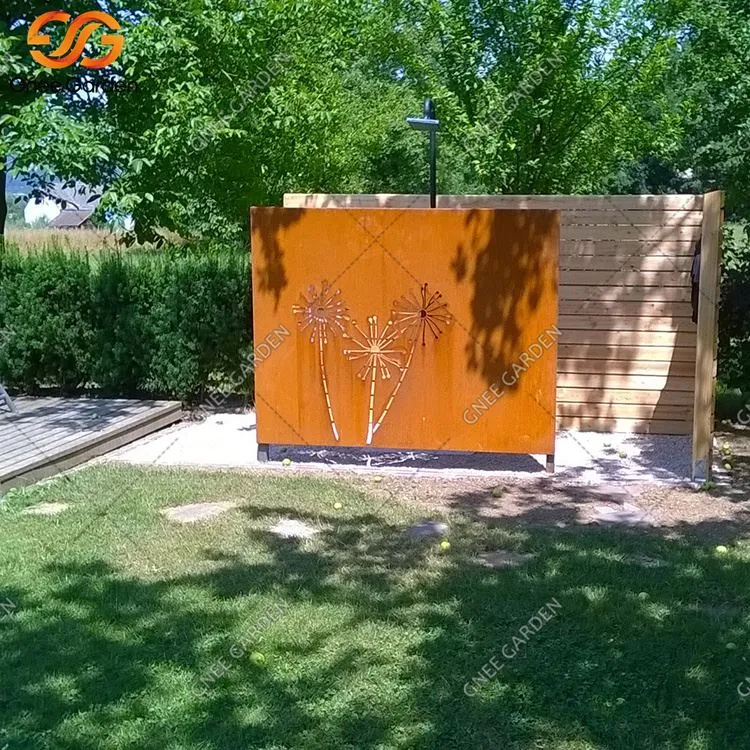 Skerið Corten skjái