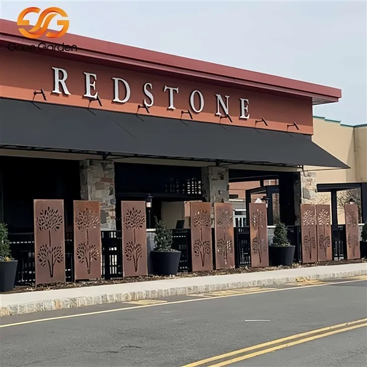 Garden Laser - skera málm corten skjár