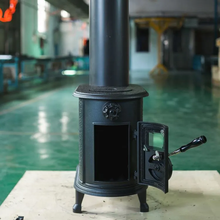 Viðarhitari innanhúss