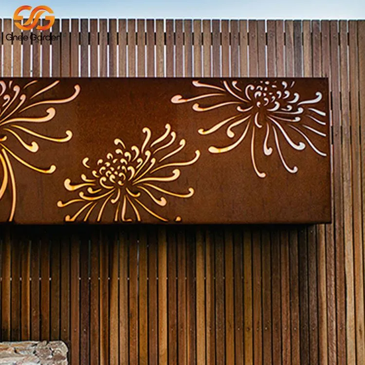 Garðskjáir úr málmi