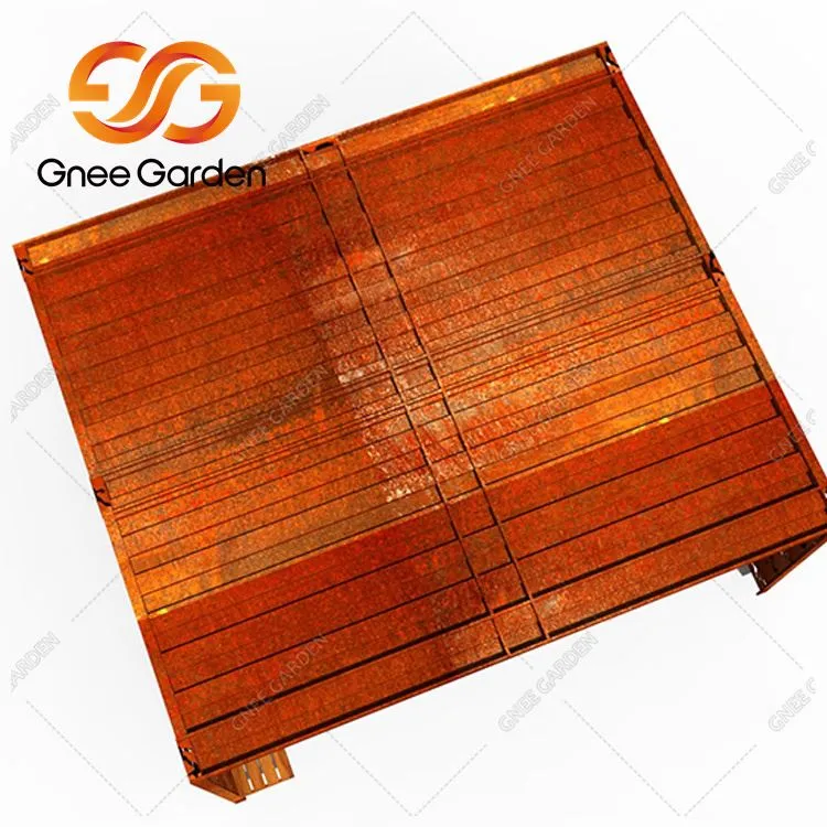 Nútímaleg Metal Garden Pergola