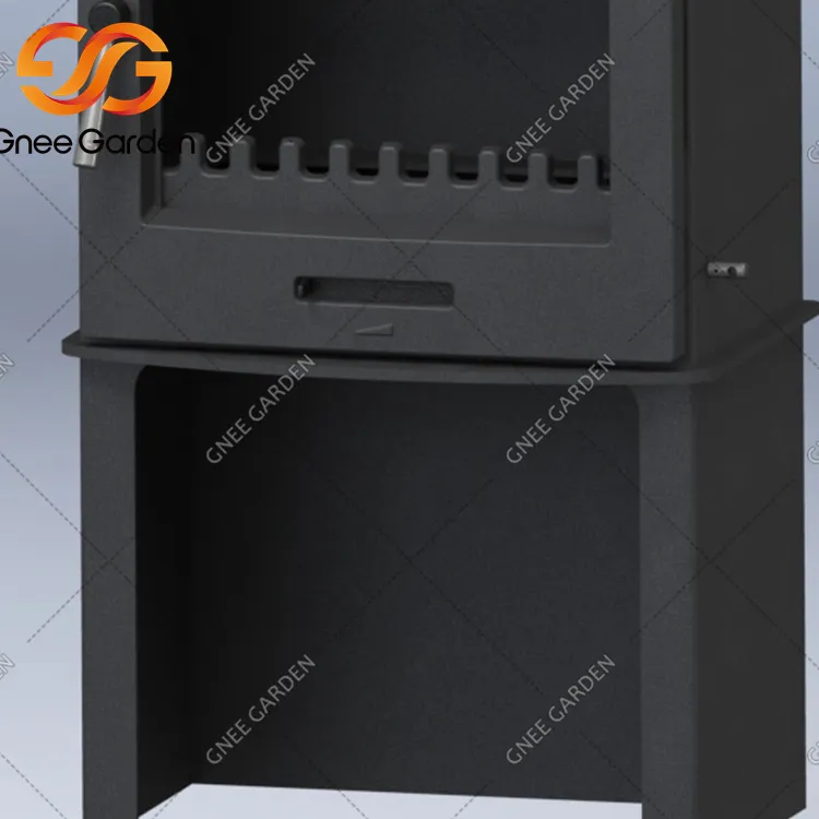 Úti Steypujárn Viðarbrennandi ofnar