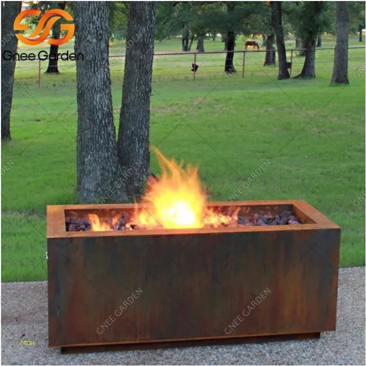 Úti Corten Gas FirePit