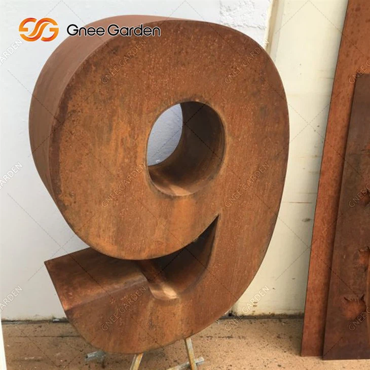 Veður Stál Númer Bréfakassi