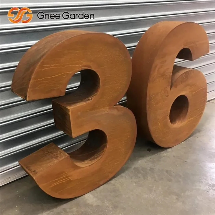 Rusty Letterbox Corten Steel