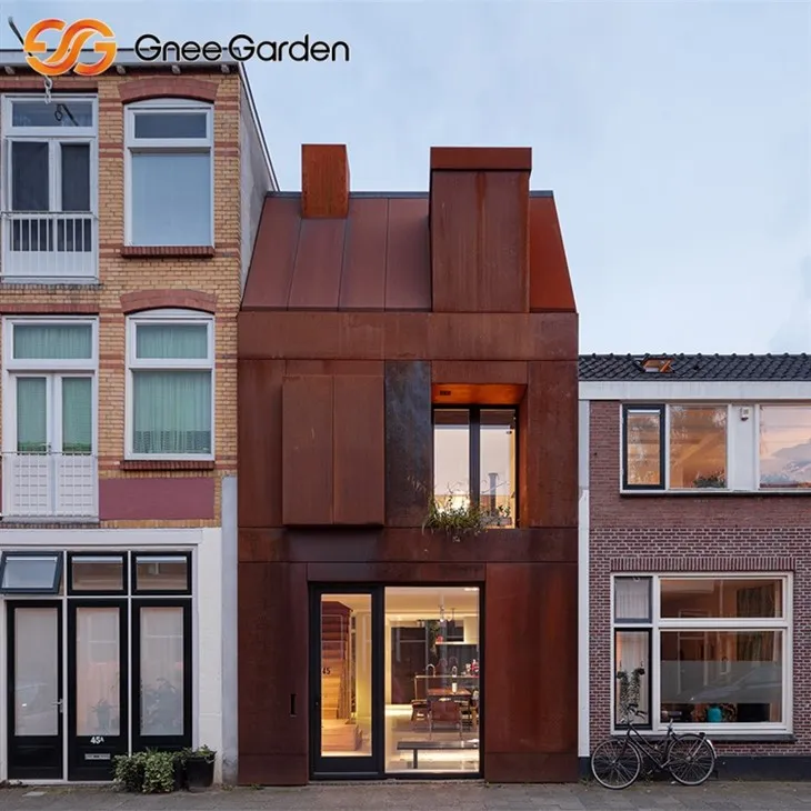 Veðrað klæðning stál varanlegt að utan