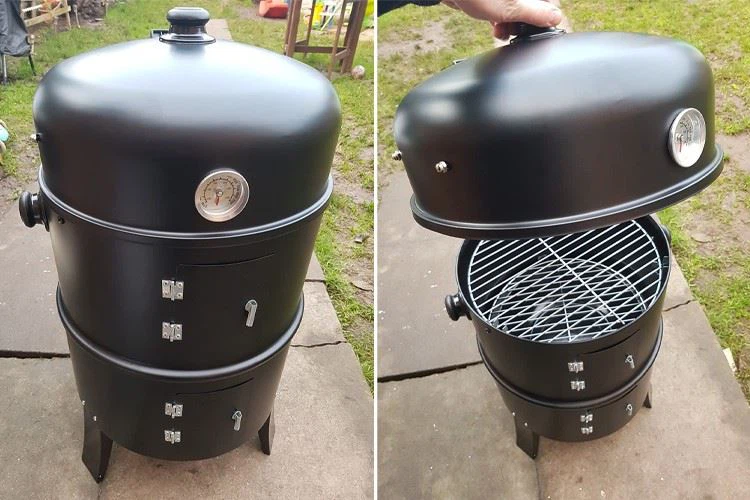 Weathering Steel BBQ Grill